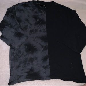 Split Tie Dye Long Sleeve
